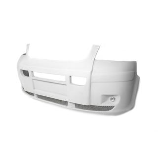 One-piece front bumper lip (primed for painting) photo 1