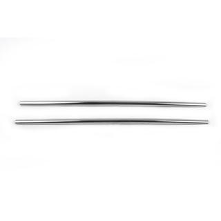 Bumper grille trims (2 pcs, stainless steel) Volkswagen T5 Transporter 2003-2010 photo 3