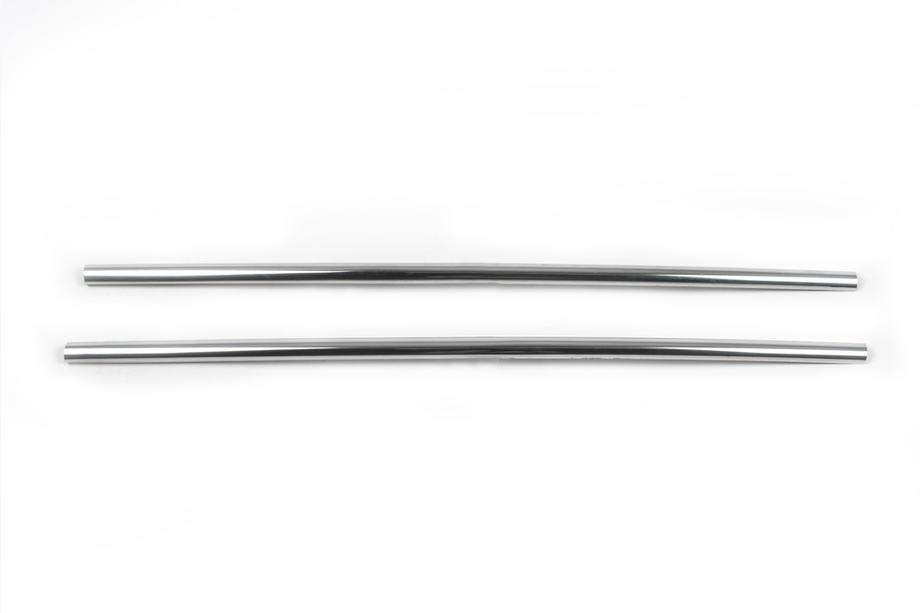 Volkswagen T5 Transporter 2003-2010 Bumper grille trims (2 pcs, stainless steel) Photo 3