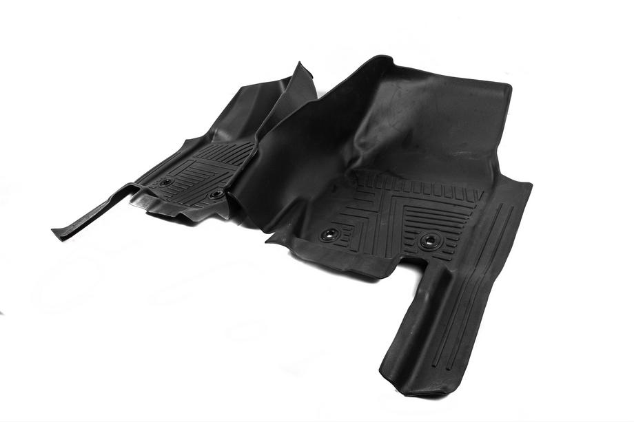 Toyota Land Cruiser Prado 250 2023- Rubber Floor Mats Niken Luxury 3D (3 pcs) Photo 6