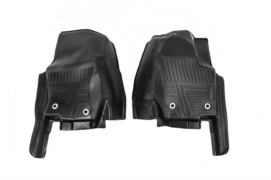 Toyota Land Cruiser Prado 250 2023- Rubber Floor Mats Niken Luxury 3D (3 pcs) Photo 8