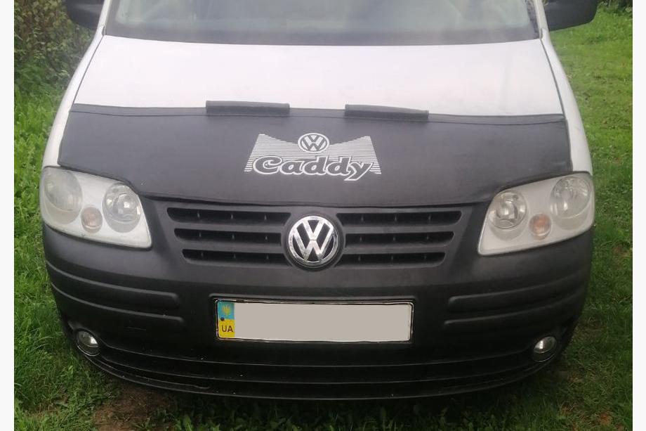 Volkswagen Caddy 2004-2010 Hood Cover V1 (Leatherette) Image