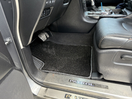 Nissan Patrol Y62 2010-2024 Deluxe Textile Floor Mats (3 Rows, Black) photo 8