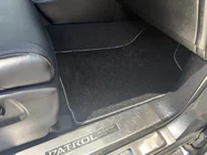 Nissan Armada 2016-2024 Deluxe Textile Floor Mats (3 Rows, Black) photo 5
