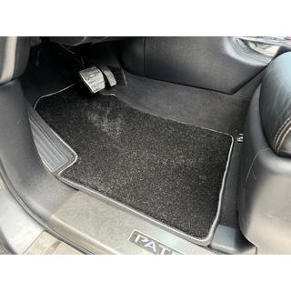 Deluxe Textile Floor Mats (3 Rows, Black) photo 1