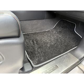 Deluxe Textile Floor Mats (3 Rows, Black) photo 3