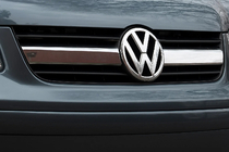 Volkswagen T5 Transporter 2003-2010 Center Grille Trim Covers (2 pcs, Stainless Steel) Carmos - Turkish Stainless Steel photo 1