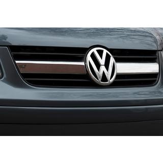 Center Grille Trim Covers (2 pcs, Stainless Steel) Volkswagen T5 Transporter 2003-2010 photo 1