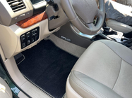 Toyota Land Cruiser Prado 120 2002-2009 Deluxe Textile Floor Mats (2 Rows, Black) photo 1