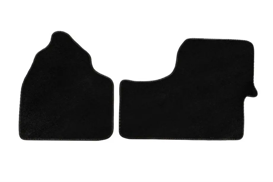 Mercedes Sprinter W906 2006–2018 Textile Floor Mats Deluxe V2 (Black) Image