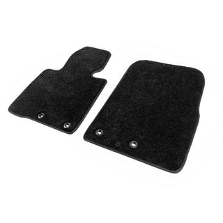 Deluxe Textile Floor Mats V-2 (2012-2021, Black) Toyota Land Cruiser 200 2007-2021 photo 4