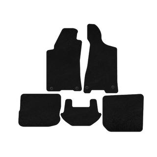 Deluxe textile floor mats (1991-1996, Sedan, black) Audi 80/90 1987-1996 photo 1