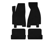 Audi 80/90 1987-1996 Deluxe Textile Floor Mats (1991-1996, Coupe, Black) photo 1