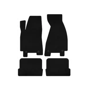 Deluxe Textile Floor Mats (1991-1996, Coupe, Black) photo 1