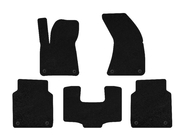 Audi A8 2010-2018 Deluxe Textile Floor Mats (Long, Black) photo 1