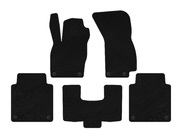 Audi A8 2018- Deluxe Textile Floor Mats (Long, Black) photo 1