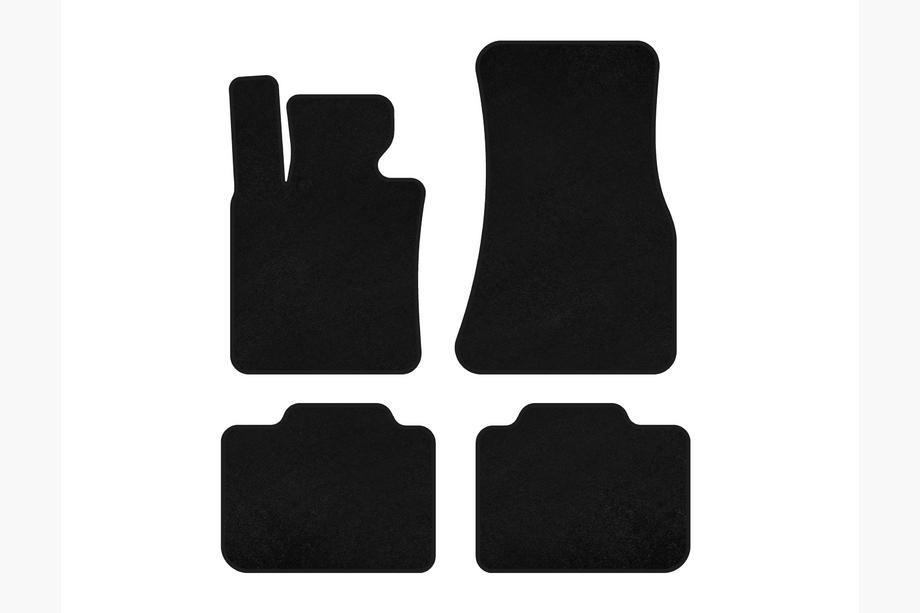 BMW 6 Series G32 2017- Deluxe Textile Floor Mats (Black) Image