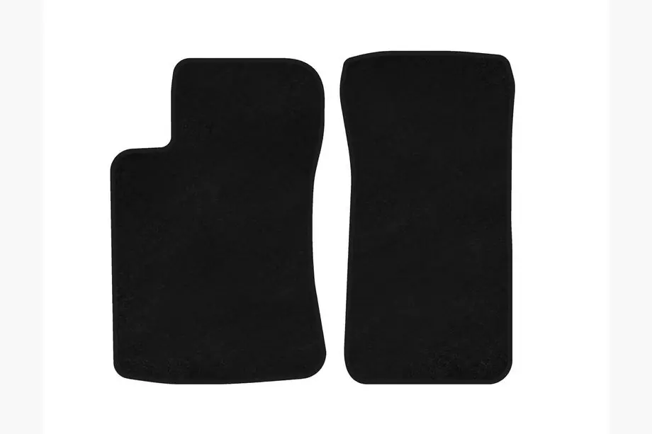Cadillac CTS 2007-2014 Deluxe Textile Floor Mats (2007-2014, Black) Image