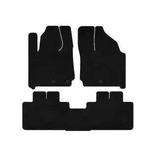 Deluxe Textile Car Mats (black) photo 1