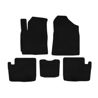 Deluxe Textile Floor Mats (2005-2009, Black) photo 1