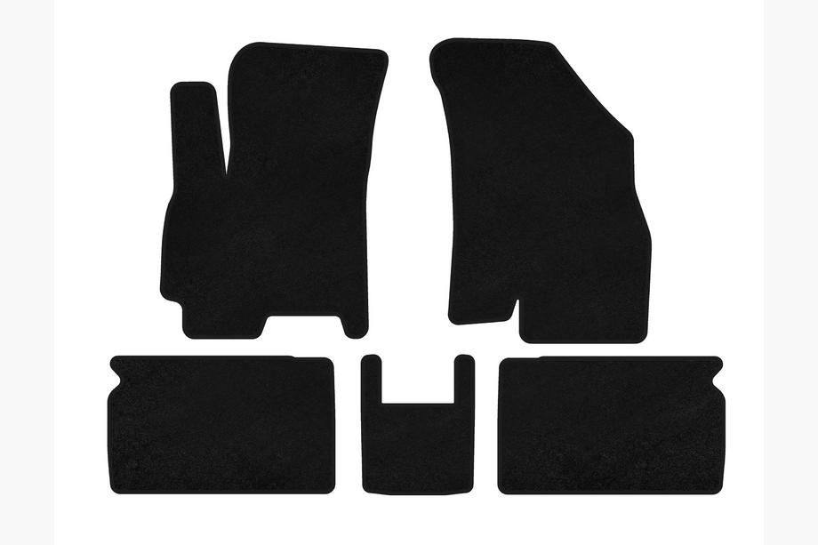 Chery Tiggo 4 2017- Deluxe Textile Floor Mats (Black) Image