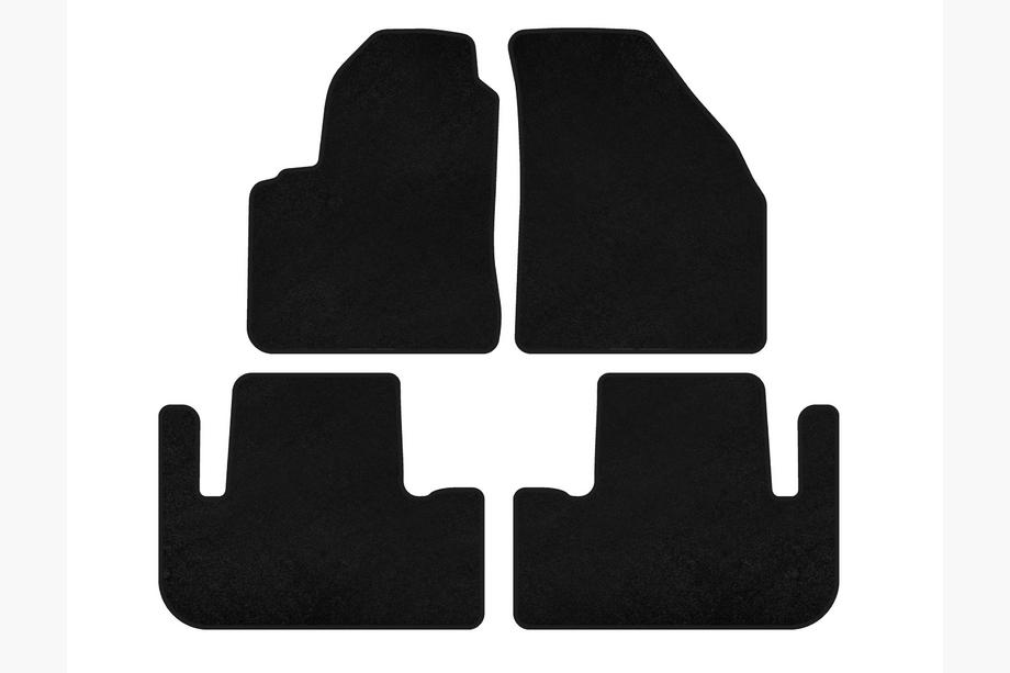 Chevrolet Tacuma/Rezzo 2000-2008 Deluxe Textile Floor Mats (Black) Image