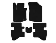 Citroen C-1 2005-2014 Deluxe Textile Floor Mats (HB, Black) photo 1