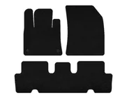 Citroen C-4 Picasso 2013–2022 Deluxe V1 Textile Floor Mats (2 Rows, Black) photo 1