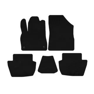Deluxe Textile Floor Mats (HB, Hybrid/Automatic, Black) photo 1