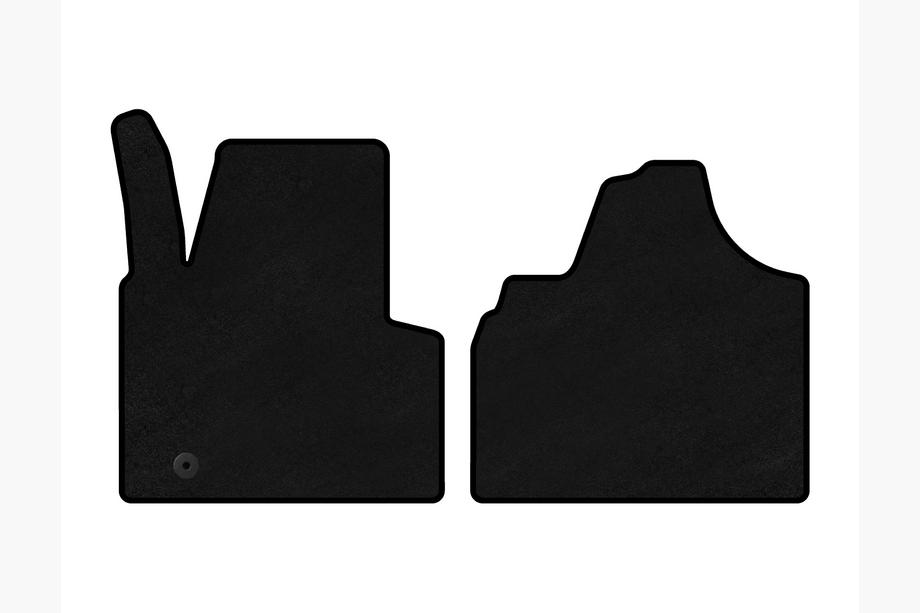 Citroen Jumpy 2007–2017 Deluxe Textile Floor Mats (Black) Image