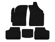 Daewoo Matiz 1998-2008 Deluxe Textile Floor Mats (Black) photo 1