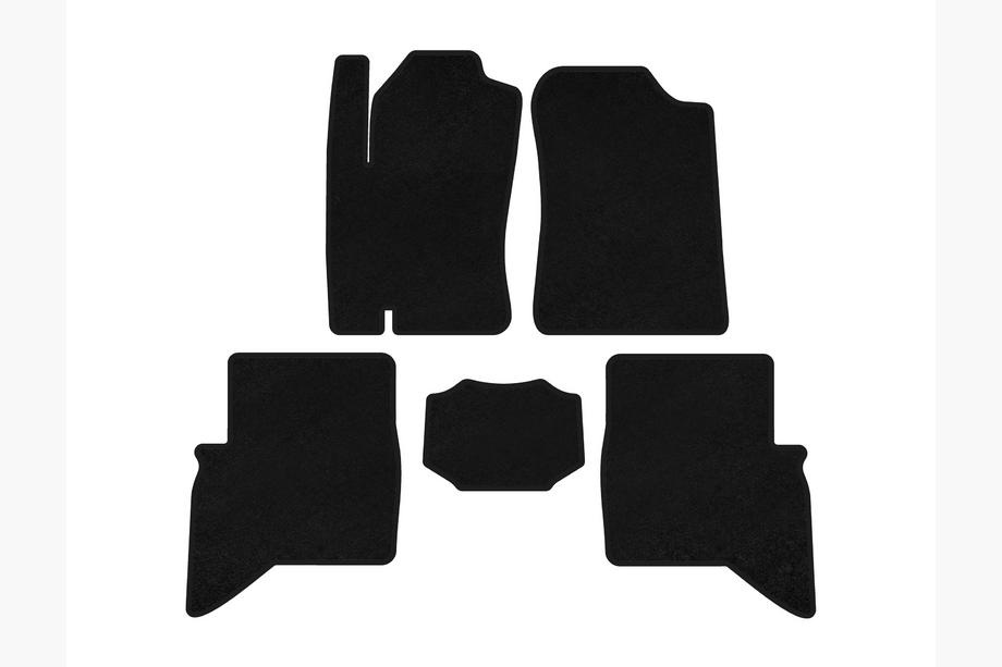 Daihatsu Terios 2006-2017 Deluxe Textile Floor Mats (Black) Image