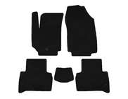 Fiat Croma 2005-2010 Deluxe Textile Floor Mats (2007-2010, SW, Black) photo 1