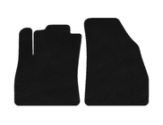 Fiat Fiorino/Qubo 2008-2024 Front Textile Floor Mats Deluxe (Black) photo 1