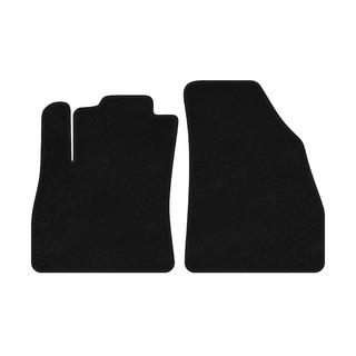 Front Textile Floor Mats Deluxe (Black) Fiat Fiorino/Qubo 2008-2024 photo 1