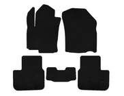 Fiat Sedici 2006-2014 Deluxe Textile Floor Mats (HB, Black) photo 1