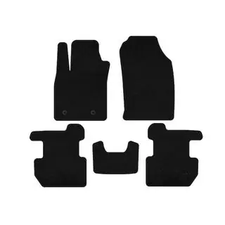 Deluxe Textile Floor Mats (2018-2022, Black) photo 1