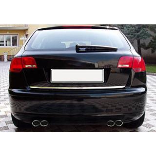 Trunk trim stainless steel Audi A3 2012-2020 photo 4