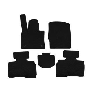 Deluxe Textile Floor Mats (2 rows, 7-seater, black)