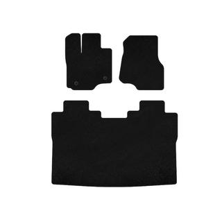 Deluxe Textile Floor Mats (Raptor, Black) Ford F-150 2014-2021 photo 1