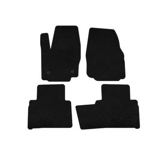 Deluxe Textile Floor Mats (2 Rows, Black) photo 1