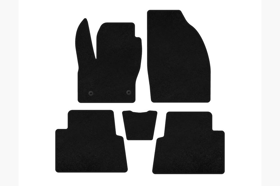 Ford Kuga 2008-2013 Deluxe Textile Floor Mats (Black) Image