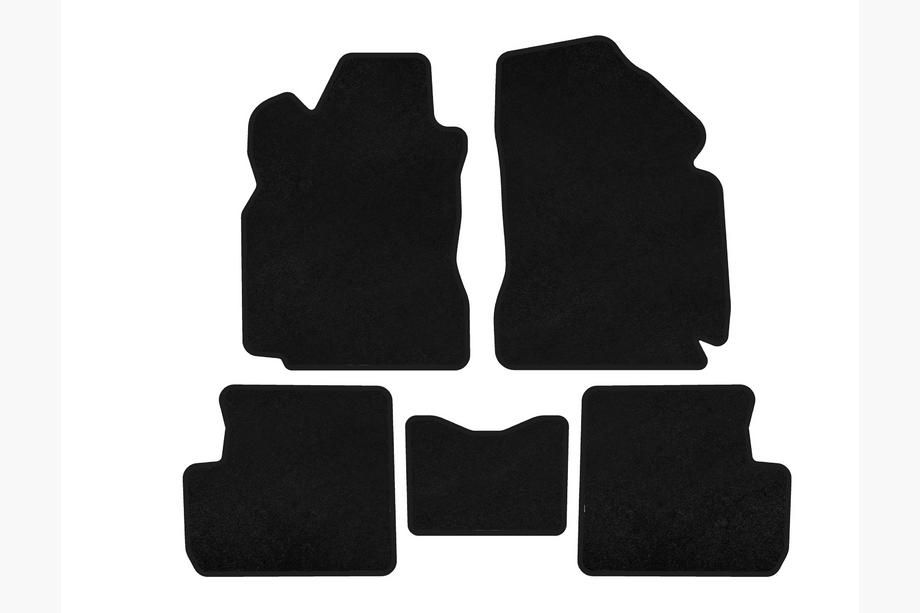 GreatWall Haval M4 2012-2021 Deluxe Textile Floor Mats (Black) Image