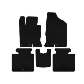 Deluxe Textile Floor Mats (SD, Petrol, Black) photo 1