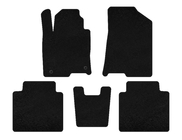 Hyundai Grandeur 2017- Deluxe Textile Floor Mats (SD, Black) photo 1