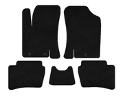 Hyundai I-20 2008-2012 Deluxe Textile Floor Mats (HB, Black) photo 1