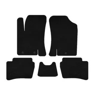 Deluxe Textile Floor Mats (HB, Black) photo 1