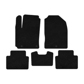 Deluxe Textile Floor Mats (2017-2020, Petrol, Black) photo 1