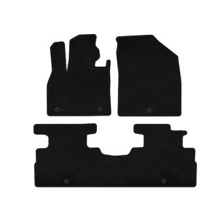 Deluxe Textile Floor Mats (2 rows, 7-seater, black) photo 1