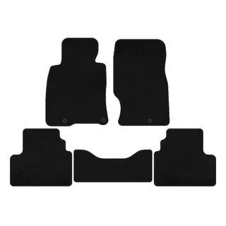 Deluxe Textile Floor Mats (G25-G35, SD, Black)